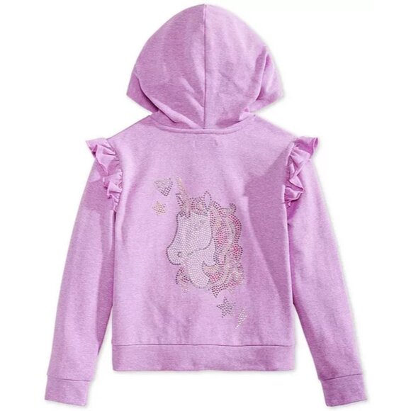 Epic Threads Big Girls Unicorn Hoodie Size Large (14) - Picture 1 of 4